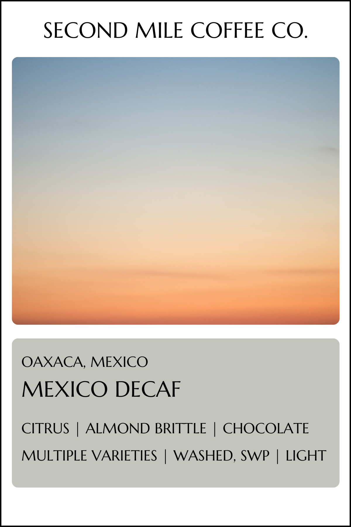 Mexico Decaf